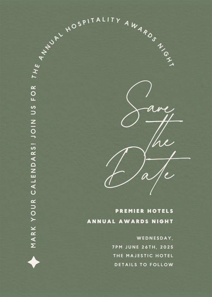 Future focus - business events invitation